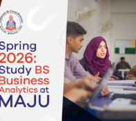 Spring 2026: Study BS Business Analytics at MAJU